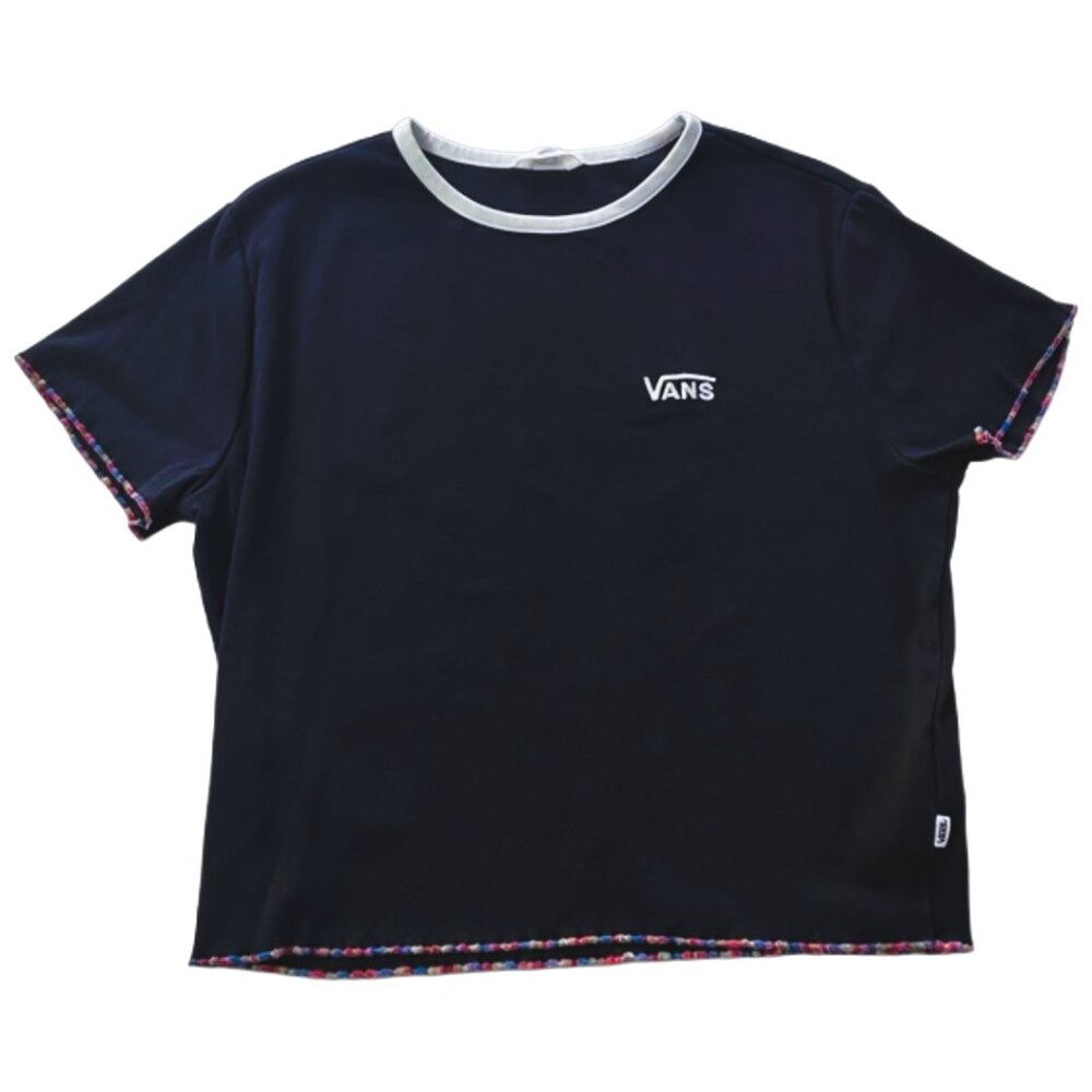 NWOT Vans Evertide Cropped Tee, Size Large